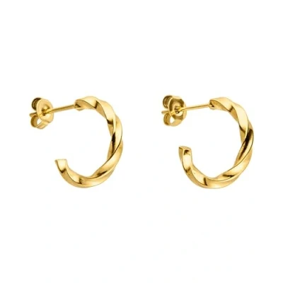 Imagen de PURELEI® Kelani Pendientes de aro para mujer, Acero inoxidable duradero, resistentes al agua, 1,5 cm diámetro, bisutería moda tu look individual,