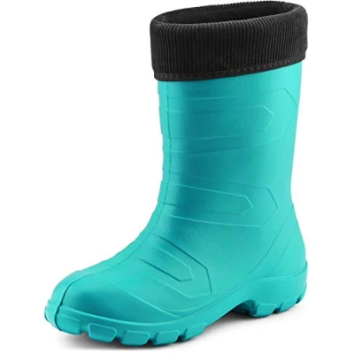 Imagen de Ladeheid Botas de Agua Antideslizantes en EVA Mujer LALMG879 (Turquesa/Negro, 37 EU)
