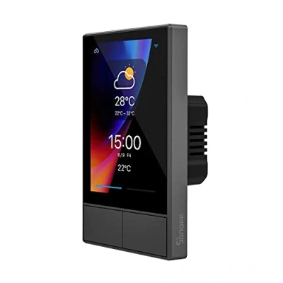 Imagen de Smart home komponente NSPanel Switch Home, Alexa, Google, eWeLink EE. UU., color negro