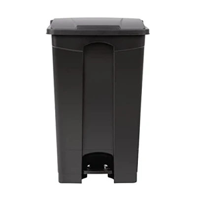 Imagen de Jantex cw724 cocina cubo de basura con pedal, 87 L, Negro