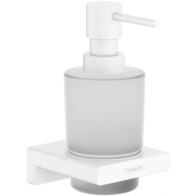 Imagen de hansgrohe AddStoris Dosificador de jabón líquido, blanco mate, 41745700