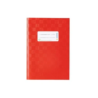 Imagen de HERMA Cuaderno Plástico DIN A5 cubierto con estructura de rafia, 1 pieza, color rojo 5 gedeckt mit Baststruktur, Stück