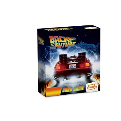 Imagen de Juego de Cartas Shuffle Retro Regreso al Futuro. Cartamundi (Back to The Future Card Game), A partir 8 años