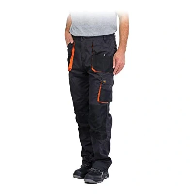 Imagen de Reis FORECO T SBP 46 Pantalón de Protección, Acero/Negro/Naranja, Talla