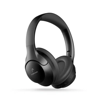 Imagen de Auriculares Inalámbricos Head, Anc + Enc, Micrófono, 30h, Llamadas, Cable Jack 3,5 Mm, Estuche, Negro