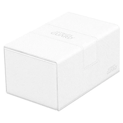 Imagen de Ultimate Guard UGD011235 Twin Flip`n`Tray 160+ XenoSkin Monocolor Color blanco caja para tarjetas