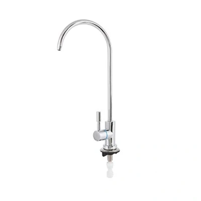 Imagen de TOPWAY Ósmosis Inversa del Grifo Fregadero de la Cocina Agua Potable 360 Grados Gire Sola Palanca Acero Inoxidable, para Todos Sistemas Filtración