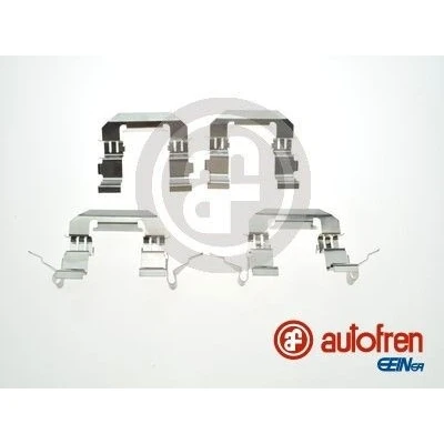 Imagen de AUTOFREN SEINSA D42986A Kit de accesorios, pastillas frenos Eje delantero NISSAN: NP300 Navara Pick up, Pathfinder 3, RENAULT: Koleos I