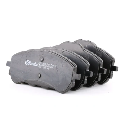 Imagen de BREMBO P 61 120 Juego de pastillas freno excl. contacto avisador desgaste con tornillos pinza accesorios PEUGEOT: 308 III Hatchback