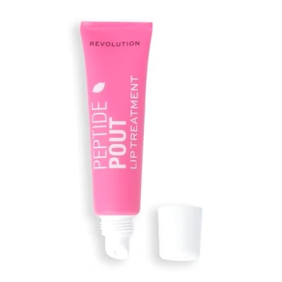 Imagen de Revolution Skincare, Peptide Pout Plumping Lip Balm, Fórmula Voluminizadora y Nutritiva, ¡Labios Más Llenos! 15ml