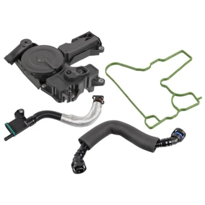 Imagen de FEBI BILSTEIN 171009 Separador de aceite, aireación cárter aceite con junta, mangueras ventilación VOLKSWAGEN: Golf 5, Passat B6 Berlina