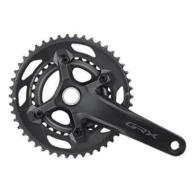 Imagen de Shimano 4550170448196 Juego de Cadenas Doble, Negro, 46/30T 172.5, Unisex Adult