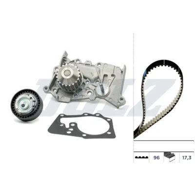 Imagen de DOLZ KD085 Bomba de Agua + Kit Distribucion 96 DACIA: Lodgy, Sandero I, Dokker Express, RENAULT: Kangoo II Express