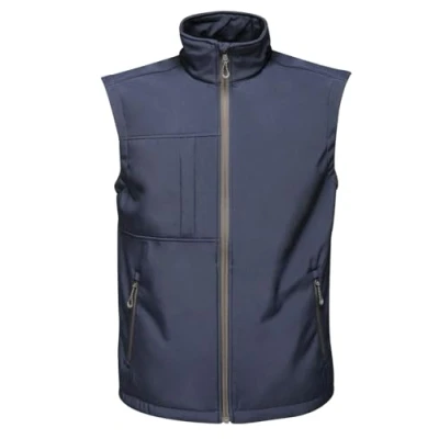Imagen de Regatta Octagon II Waterproof &amp; Breathable Wind Resistant 3 Layer Printable Softshell Bodywarmer Bodywarmers, Hombre, Navy(Seal Grey), 4XL