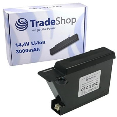 Imagen de Trade Shop Batería de ion litio (3000 mAh, 14,4 V) compatible con robot aspirador doméstico LG HomBot VR6171LVM, VR6260, VR62601LV, VR62601LVM, VR6260LV