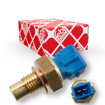 Imagen de FEBI BILSTEIN 17697 Sensor de Temperatura del Refrigerante Azul con junta anular OPEL: Vectra B Berlina, Astra F CC, A Berlina