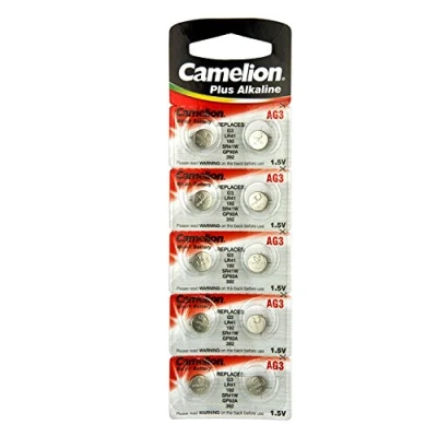 Imagen de 10 Camelion AG3 / LR41 192 392 Pack de pilas alcalinas, largo duracion (fecha caducidad marcado)