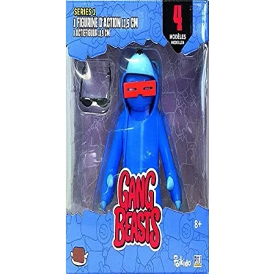 Imagen de Lansay Gang Beasts Figura de acción (11,5 cm), Color Azul