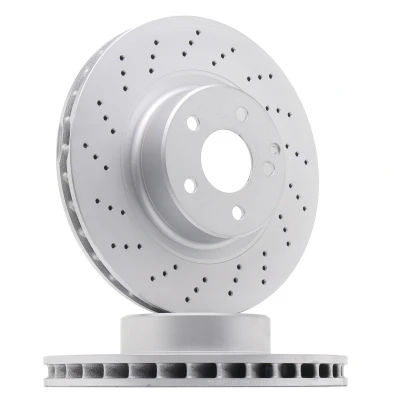 Imagen de FERODO PREMIER DDF1120C 1 Disco de freno 330 32 5 perforado/ventil. int. revestido con tornillos MERCEDES BENZ: Clase S Berlina, Coupé