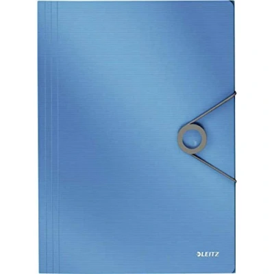 Imagen de LEITZ Carpeta extensible de esquina maciza, PP, para aprox. 150 hojas, A4, azul claro, 45631030