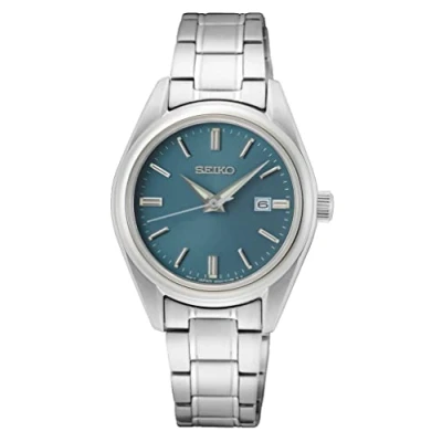 Imagen de Seiko Reloj Analógico para Mujeres de Cuarzo con Correa en Acero Inoxidable SUR531P1