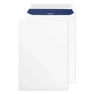 Imagen de Premium Office C4 Paquete de sobres con cierre autoadhesivo (229 x 342 mm, 250 unidades), color blanco