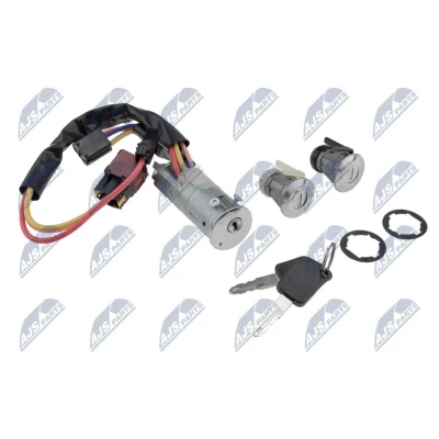 Imagen de NTY EZC PE 027 Juego de cilindros cierre Delante, derecha, izquierda PEUGEOT: 206 Hatchback