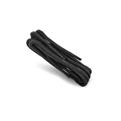 Imagen de Kaps Cordones Gruesos Encerados, de 100% Algodón Natural con Acabado Cera, Cuatro Longitudes 60 a 120cm, Hecho en Europa (120 cm 6 8 pares ojales/Unisex Adults)