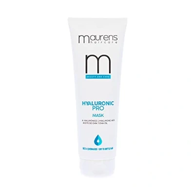 Imagen de Maurens, Mascarilla Capilar Superhidratante Hyaluronic Pro, con Ácido Hialurónico y Aceite de Chia, para cabellos secos, muy secos o resecados por procesos químicos, 250 ml