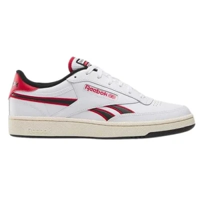 Imagen de Reebok Classic CLUB C Revenge Unisex Zapatillas, Talla: 40.5, White/vector red/black Piel/piel de imitación