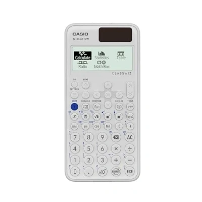 Imagen de Casio Calculadora científica Blanca FX 85GTCW