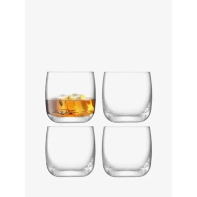 Imagen de LSA International Borough BG02 Vaso, 300 ml, 4 unidades, transparente
