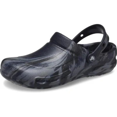 Imagen de Crocs Zueco Gráfico Bistro, Obstrucción Unisex adulto, Deep Navy Multi, 36/37 EU
