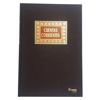 Imagen de Dohe 9908 Libro de contabilidad, Cuentas Corrientes, folio natural