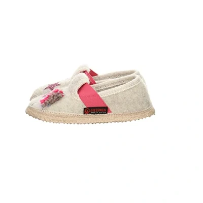 Imagen de Giesswein Trabening Zapatillas, Niñas, Beige Cordero (Lamb), 23 EU