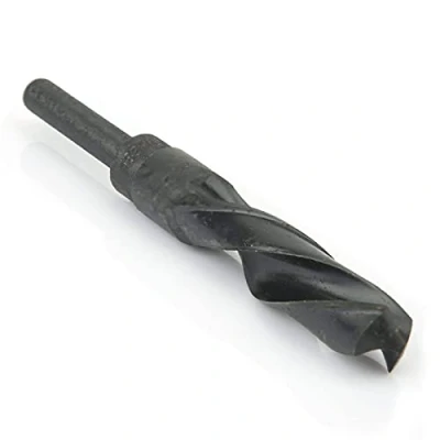 Imagen de Broca helicoidal de 1/2 pulgada diámetro con mango reducido HSS Fresa para cortar madera metal 20mm