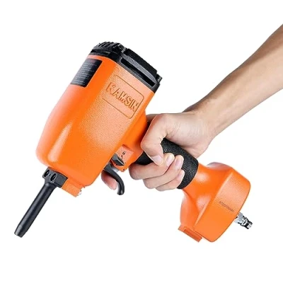 Imagen de KAMSIN KT50 Pistola Neumática Extractora de Clavos Gran Potencia con Gatillo Seguridad, Clavadora Potencia, Extractor Neumático