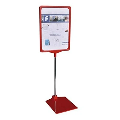 Imagen de Franken PSM A4 01 Soporte para precios (tamaño A4), color rojo