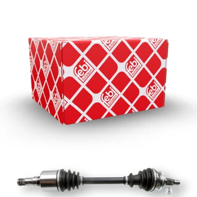 Imagen de FEBI BILSTEIN 182443 Árbol de transmisión Eje delantero, izquierda con tuerca MINI: Hatchback, Cabrio