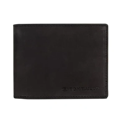 Imagen de Tom Tailor Acc Ron, Billetera para Hombre, Negro (Schwarz), 12.5x9.5x2 cm (B x H T)