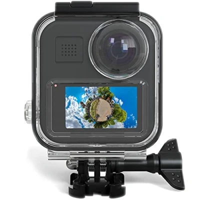 Imagen de FitStill Funda Impermeable para cámara de acción Go Pro MAX, Sumergible, 45 m, con Soporte Pantalla táctil, Accesorios