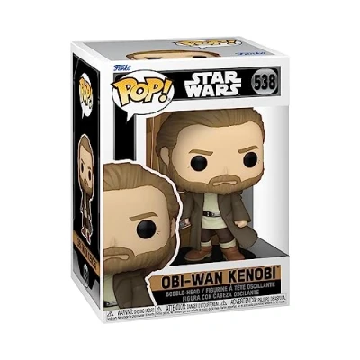 Imagen de Funko Pop! Vinyl: Star Wars OBI WAN Kenobi Figura de Vinilo Coleccionable Idea Regalo Mercancia Oficial Juguetes para Niños y Adultos TV Fans Muñeco Coleccionistas