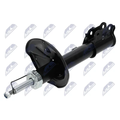 Imagen de NTY A HY 512 amortiguador Eje delantero, derecha Presión de gas Columna Espiga arriba HYUNDAI: ACCENT 2
