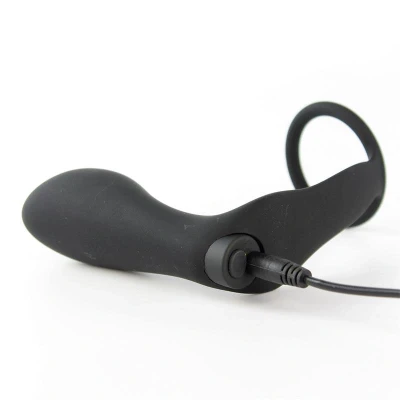 Imagen de Vibrador Ansel plug anal de Black Silver