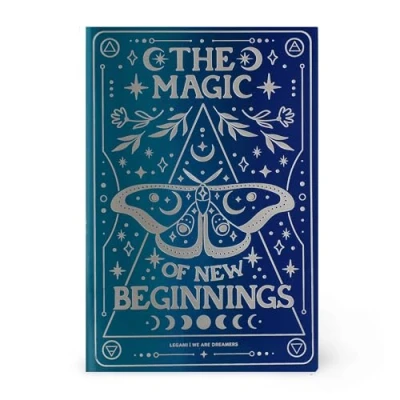 Imagen de Legami Cuaderno de papel blanco, tema Moth, Special Edition, formato A5, mediano, certificado FSC, 80 páginas, encuadernación Singer Stitch, 14,2 x 21 cm