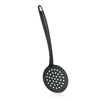 Imagen de Metaltex, 25x15x5 cm Basic Espumadera de Cocina, Nailon, Negro, Multicolor