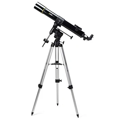 Imagen de National Geographic 90/900 Telescopio refractor EQ3, negro