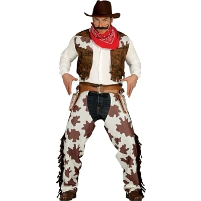 Imagen de Guirca Disfraz de Vaquero Cowboy para Hombre L