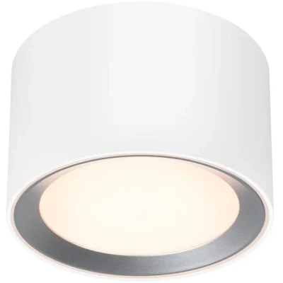Imagen de Nordlux LED downlight de techo Landon Smart, blanco, altura 8,2 cm