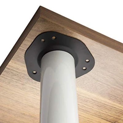 Imagen de SOTECH 4 Patas de Mesa/Altura 820 mm/Altura Regulable/Ø 60 mm/Blanco/Carga máx. 75Kg por Pata